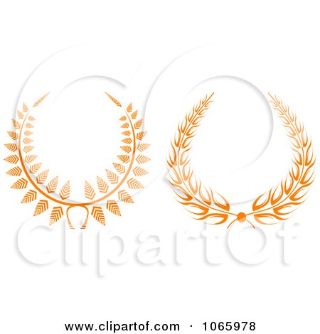 Clipart Laurel Wreaths 6 - Royalty Free Vector Illustration by Vector Tradition SM
