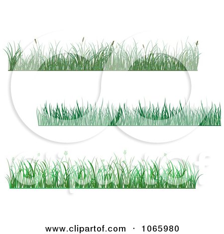 Clipart Grass Elements 2 - Royalty Free Vector Illustration by Vector Tradition SM