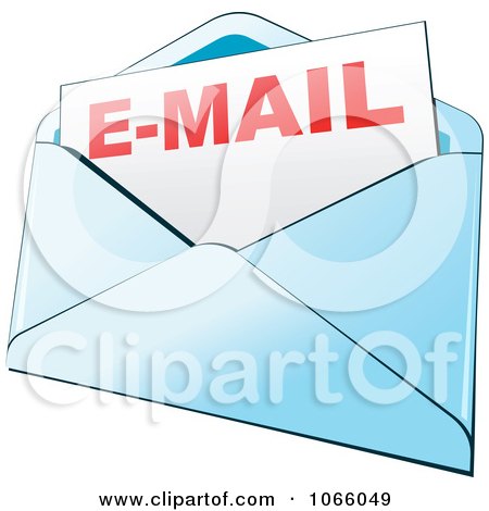 Clipart Email Envelope - Royalty Free Vector Illustration by Vector Tradition SM