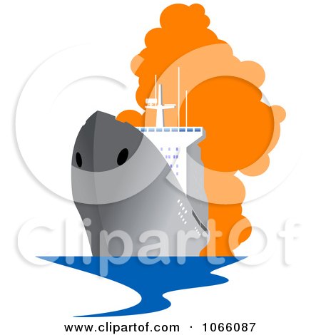 Clipart Large Ship - Royalty Free Vector Illustration by Vector Tradition SM