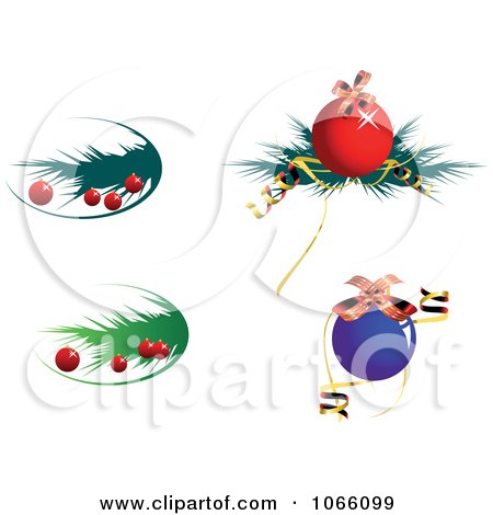 Clipart Christmas Icons 6 - Royalty Free Vector Illustration by Vector Tradition SM