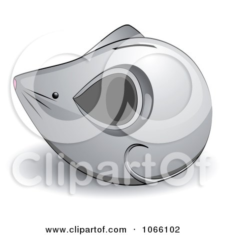 Clipart Mouse Coin Bank - Royalty Free Vector Illustration by Vector Tradition SM