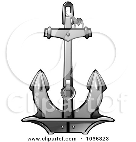 Clipart Metal Anchor - Royalty Free Vector Illustration by Vector Tradition SM