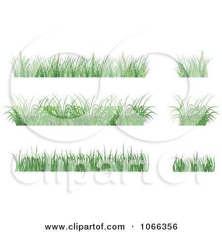 Clipart Grass Elements 4 - Royalty Free Vector Illustration by Vector Tradition SM