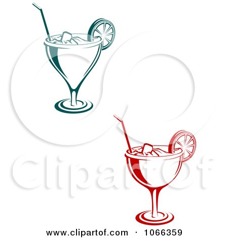 Clipart Cocktail Beverages - Royalty Free Vector Illustration by Vector Tradition SM