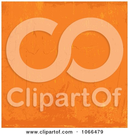 Clipart Orange Grungy Background - Royalty Free Vector Illustration by KJ Pargeter