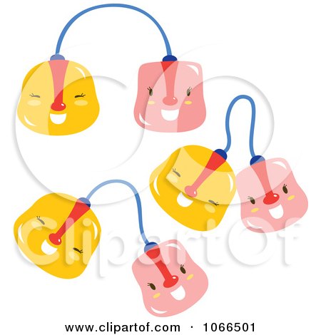Clipart Happy Bells - Royalty Free Vector Illustration by Cherie Reve