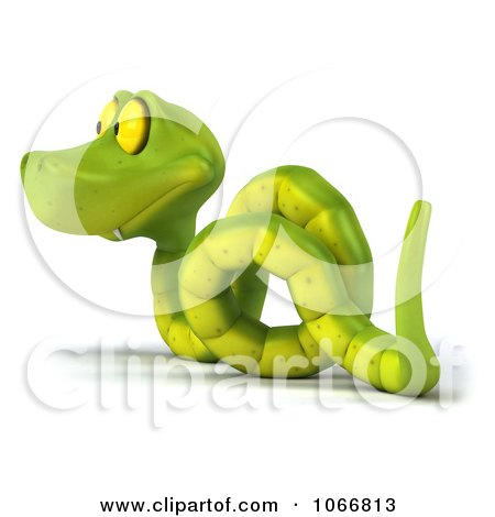 Snake 3d illustration Stock Photo by ©julos 4397060