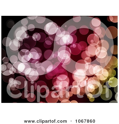 Clipart Bokeh Light Background - Royalty Free Illustration by oboy