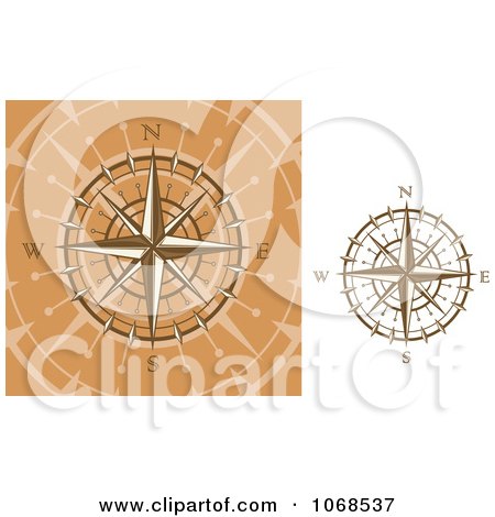 Clipart Golden Compasses 2 - Royalty Free Vector Illustration by Vector Tradition SM