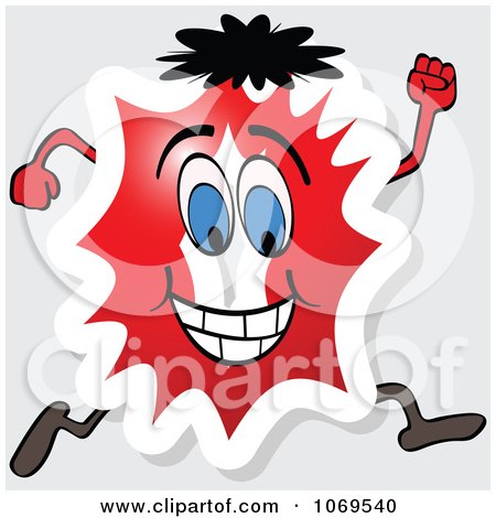 Clipart Running Red Number 0 - Royalty Free Vector Illustration by Andrei Marincas