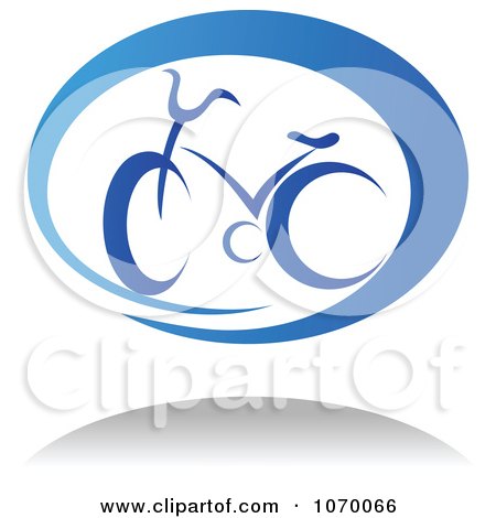 Clipart Cyclist Icon And Shadow 4 - Royalty Free Vector Illustration by Vector Tradition SM
