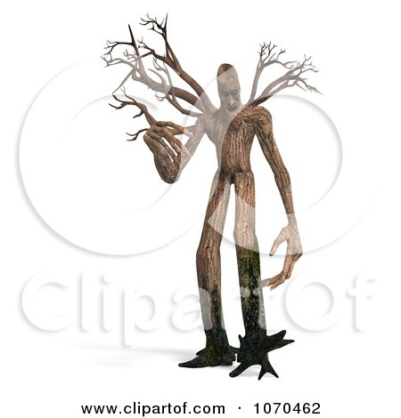 Clipart 3d Ent Tree Gesturing - Royalty Free CGI Illustration by Ralf61