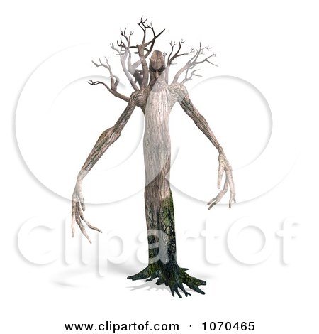 Clipart 3d Ent Tree - Royalty Free CGI Illustration by Ralf61