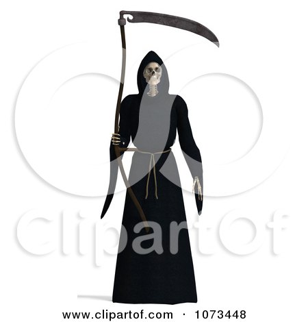 grim reaper scythe clipart