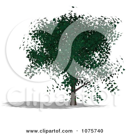 Clipart 3d Tree 11 - Royalty Free CGI Illustration by Ralf61