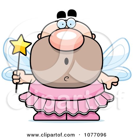 Clipart Shocked Male Tooth Fairy - Royalty Free Vector Illustration by Cory Thoman