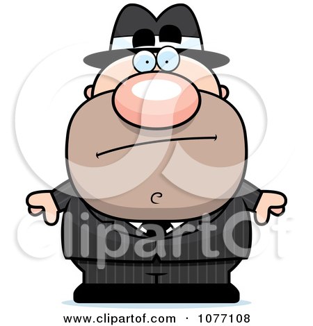 Clipart Mobster - Royalty Free Vector Illustration by Cory Thoman