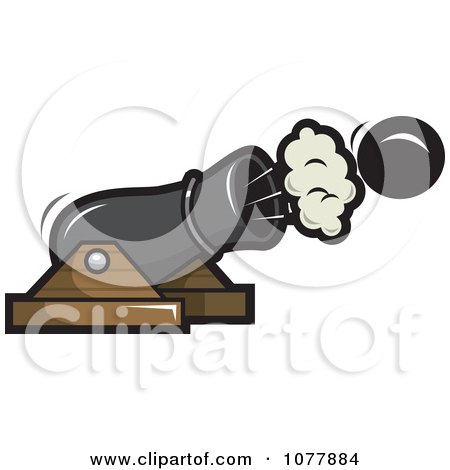 Clipart Pirate Cannon - Royalty Free Vector Illustration by jtoons