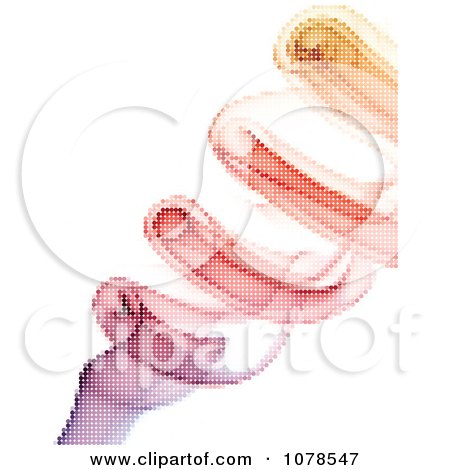 Clipart Abstract Smoke Dots Background - Royalty Free Vector Illustration by Andrei Marincas