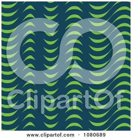 Clipart Green Wave Background - Royalty Free Vector Illustration by Prawny