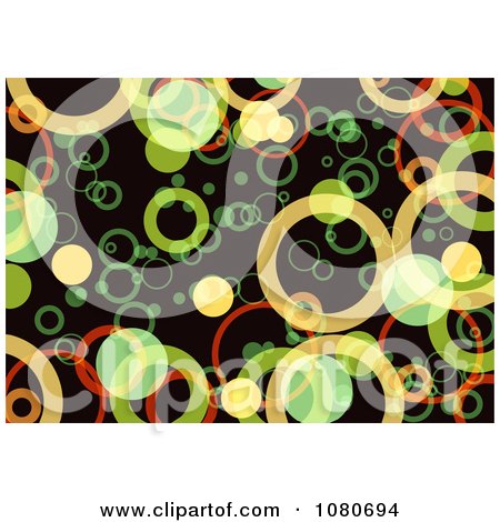 Clipart Retro Bubble Background - Royalty Free Illustration by Prawny