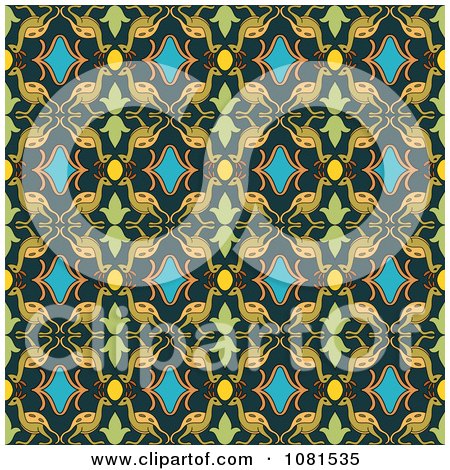 Clipart Seamless Background Pattern Design 11 - Royalty Free Vector Illustration by Frisko