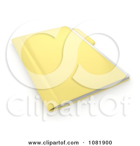 Clipart 3d Office Filing Folder 3 - Royalty Free CGI Illustration by BNP Design Studio