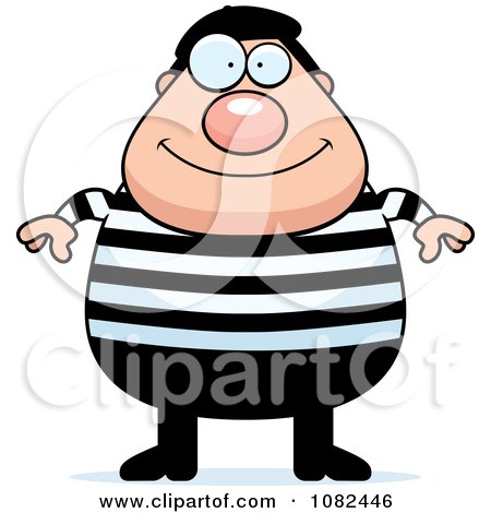 Clipart Chubby French Man - Royalty Free Vector Illustration by Cory Thoman