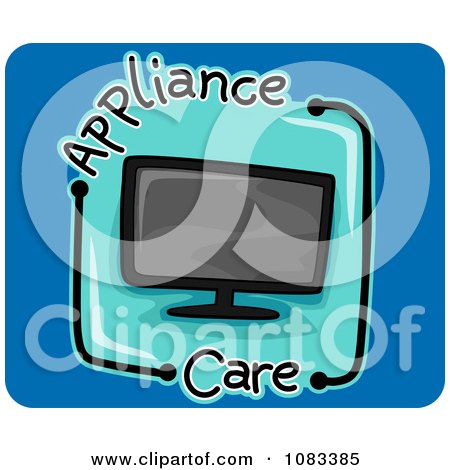 Clipart Appliance Car Blog Icon - Royalty Free Vector Illustration by BNP Design Studio