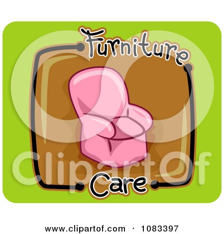 Clipart Furniture Care Icon - Royalty Free Vector Illustration by BNP Design Studio