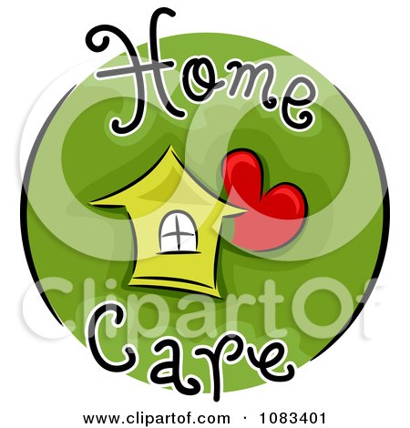 Clipart Home Care Icon - Royalty Free Vector Illustration by BNP Design Studio
