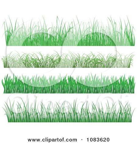 Clipart Grassy Border Elements - Royalty Free Vector Illustration by Vector Tradition SM