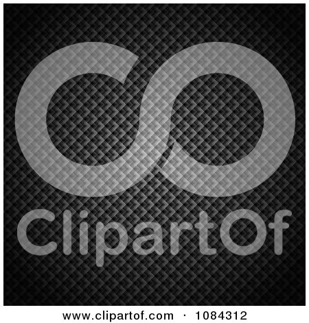 Clipart Dark Carbon Fiber Pattern - Royalty Free Illustration by oboy