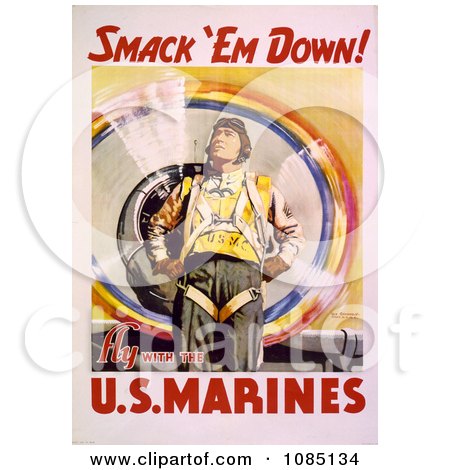 US Marine Pilot - Free Stock Illustration by JVPD