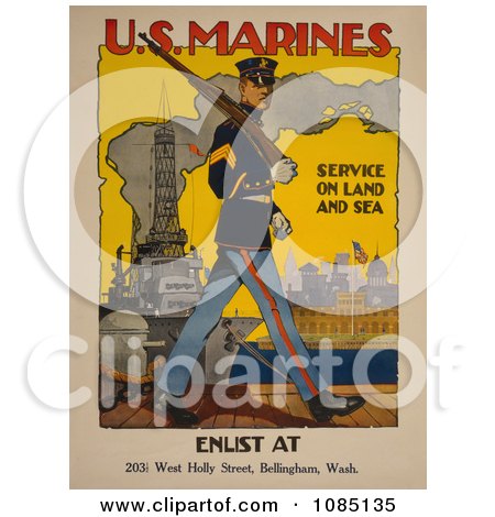 Marine Soldier - Free Stock Illustration by JVPD