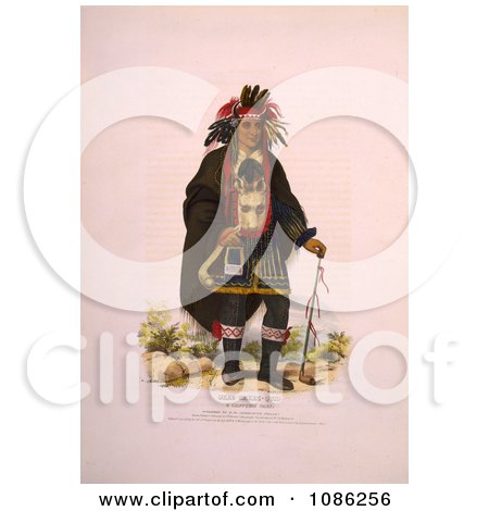 Chippeway Chief - Free Historical Stock Illustration by JVPD