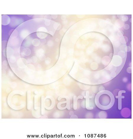 Clipart Colorful Pastel Background Of Sparkly Lights 1 - Royalty Free Illustration by KJ Pargeter
