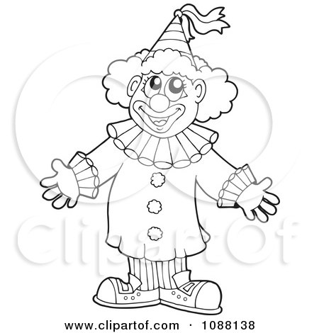 clown joker avatar circus entertainment - gradient icon 14348843 Vector Art  at Vecteezy