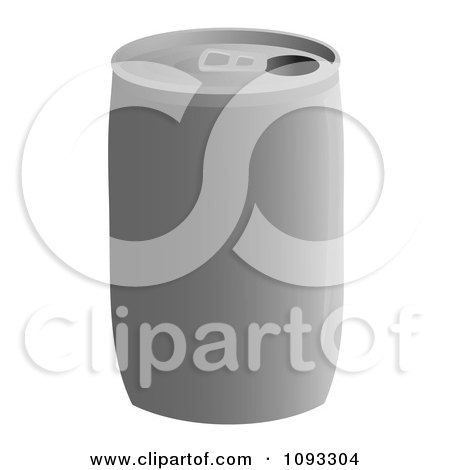 Clipart Plain Soda Can - Royalty Free Vector Illustration by Randomway