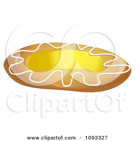 Clipart Lemon Danish 2 - Royalty Free Vector Illustration by Randomway