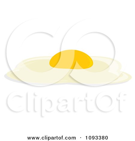 Clipart Raw Egg And Yolk 2 - Royalty Free Vector Illustration by Randomway