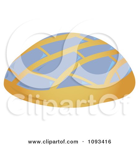 Clipart Blue Pandulce 1 - Royalty Free Vector Illustration by Randomway