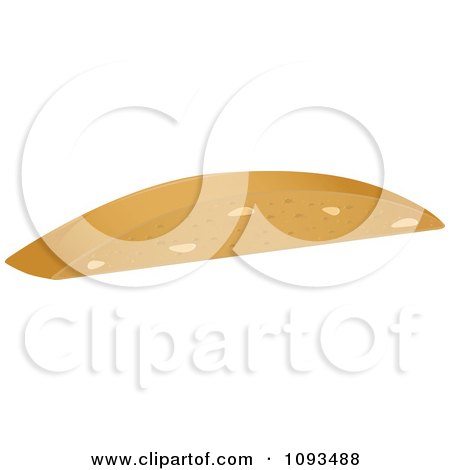 Clipart Nut Biscotti - Royalty Free Vector Illustration by Randomway