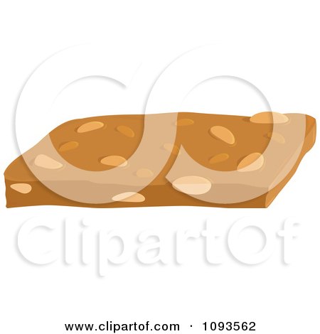 Clipart Peanut Brittle - Royalty Free Vector Illustration by Randomway