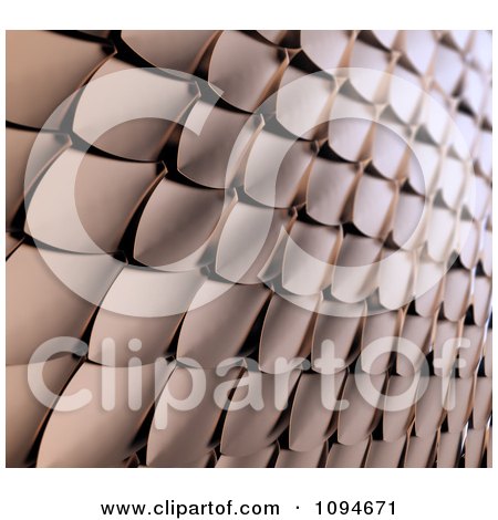 Clipart 3d Scales Background Pattern 2 - Royalty Free CGI Illustration by Mopic