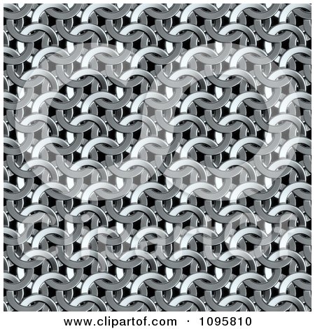 Clipart Chainmail Texture Background - Royalty Free CGI Illustration by Mopic