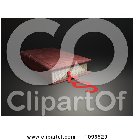 Clipart 3d Antique Law And Legislation Book With A Law And Section Symbol - Royalty Free CGI Illustration by Mopic