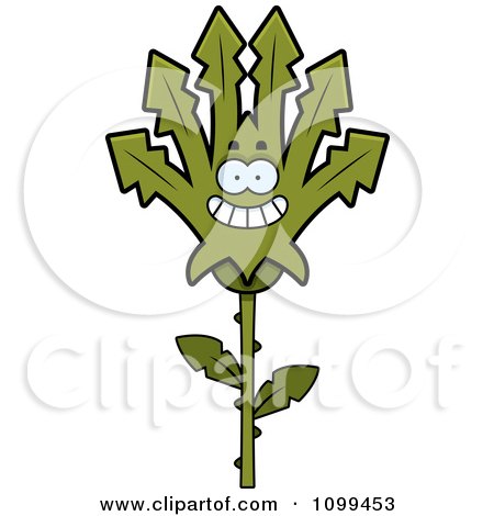 Clipart Happy Marijuana Pot Leaf Mascot - Royalty Free Vector Illustration by Cory Thoman
