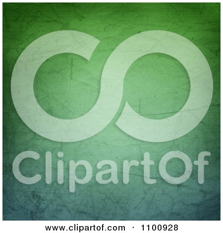 Clipart Green And Blue Grungy Scratched Canvas Background - Royalty Free CGI Illustration by KJ Pargeter